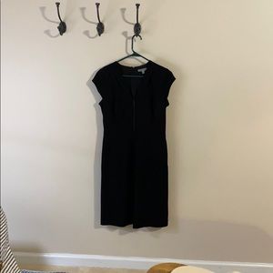 Black classiques entier a-line dress size 6